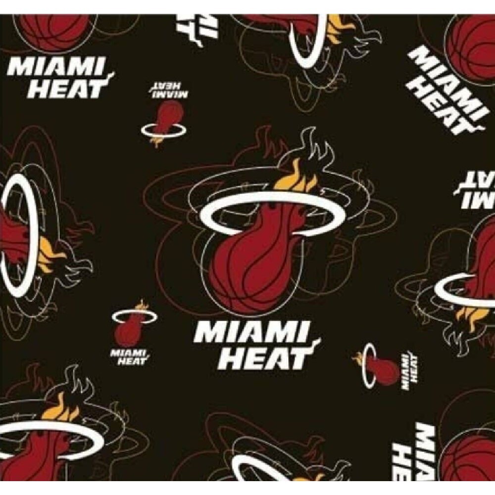 NBA Miami Heat Basketball Team Scarf Logo Licensed